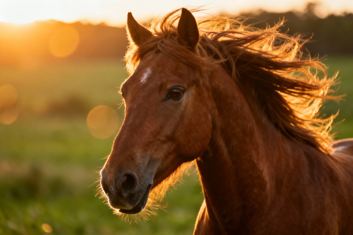 Cheval au Haras de l'Olympe dans l'Hérault